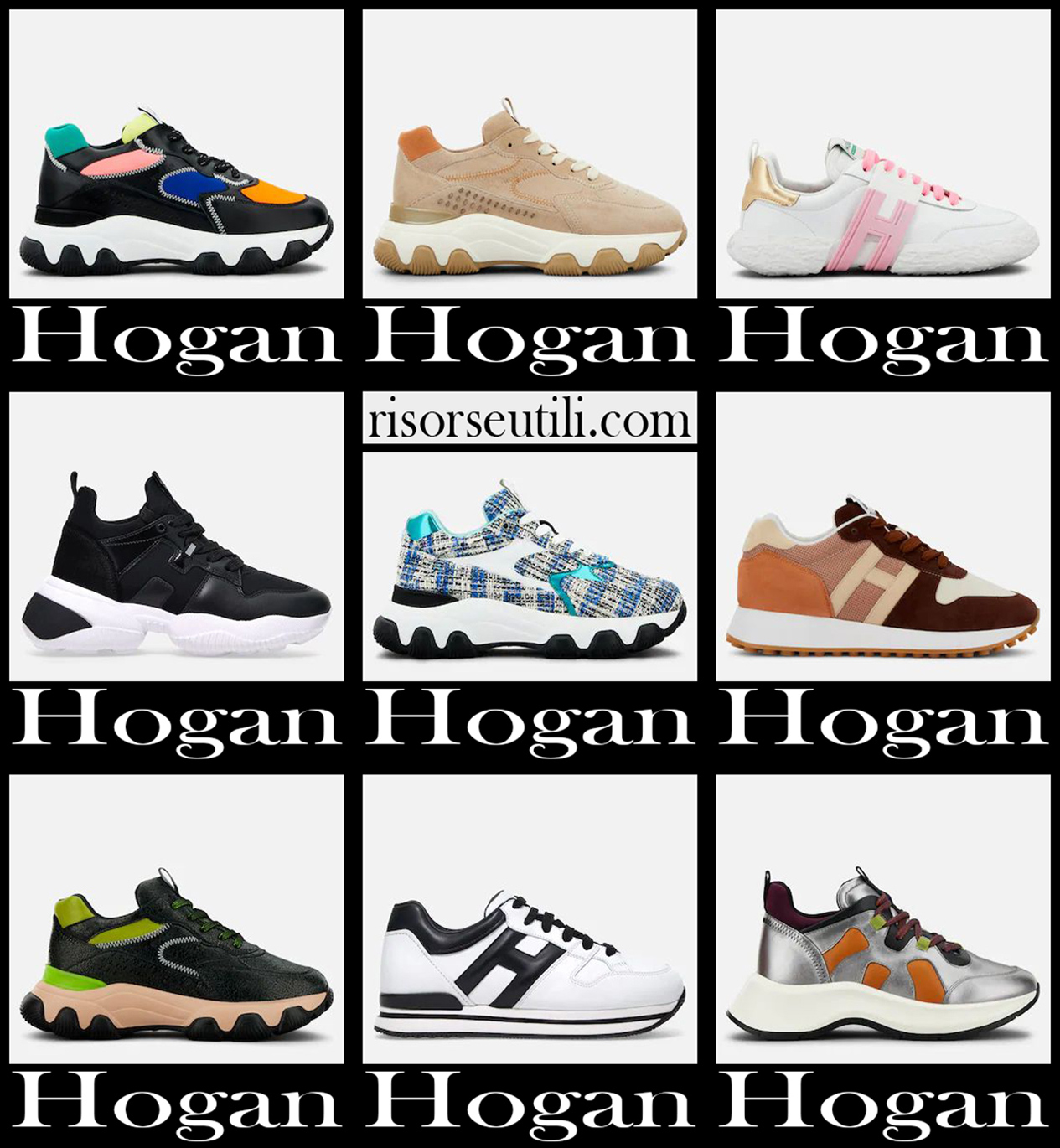 New arrivals Hogan sneakers 2022 womens shoes