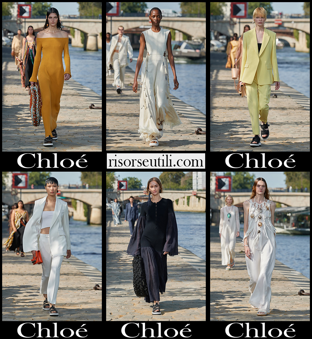 Chloe spring summer 2022 womens fashion collection Chloe spring summer 2022 womens fashion collection