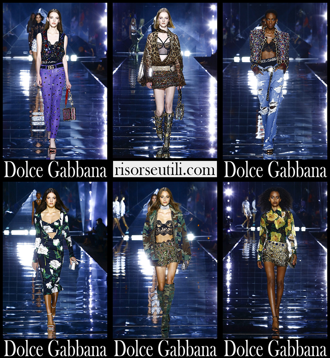 Dolce Gabbana spring summer 2022 womens fashion