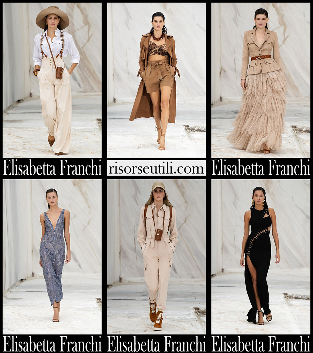 Elisabetta Franchi spring summer 2022 fashion collection