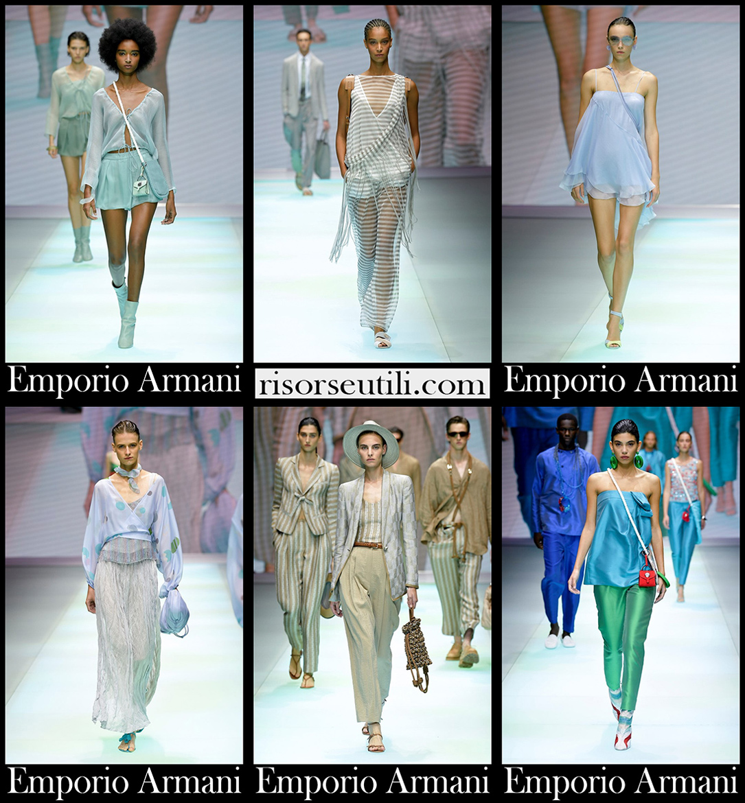 Emporio Armani spring summer 2022 womens fashion