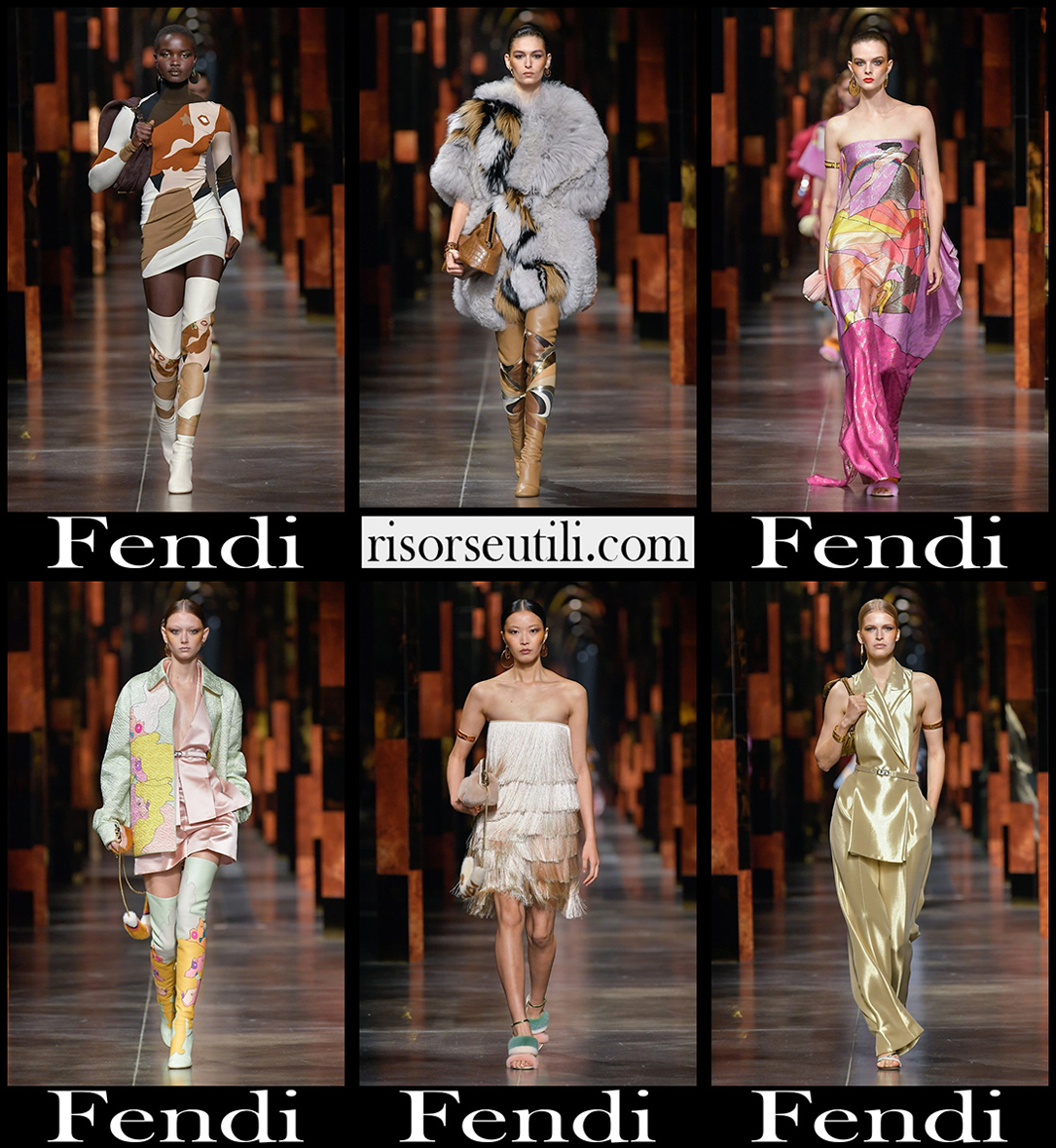 Fendi spring summer 2022 womens fashion collection Fendi spring summer 2022 womens fashion collection