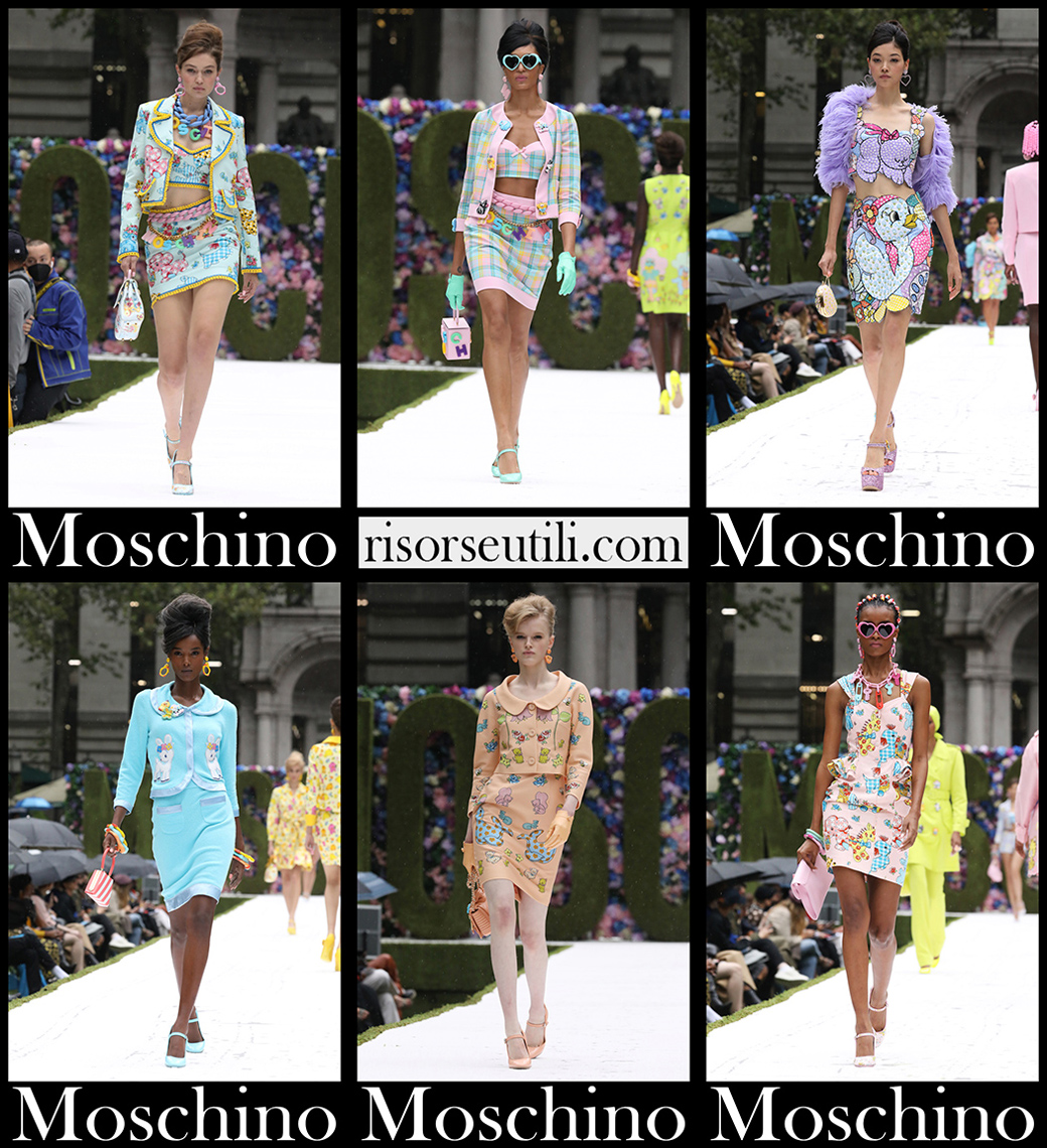 Moschino spring summer 2022 womens fashion Moschino spring summer 2022 womens fashion
