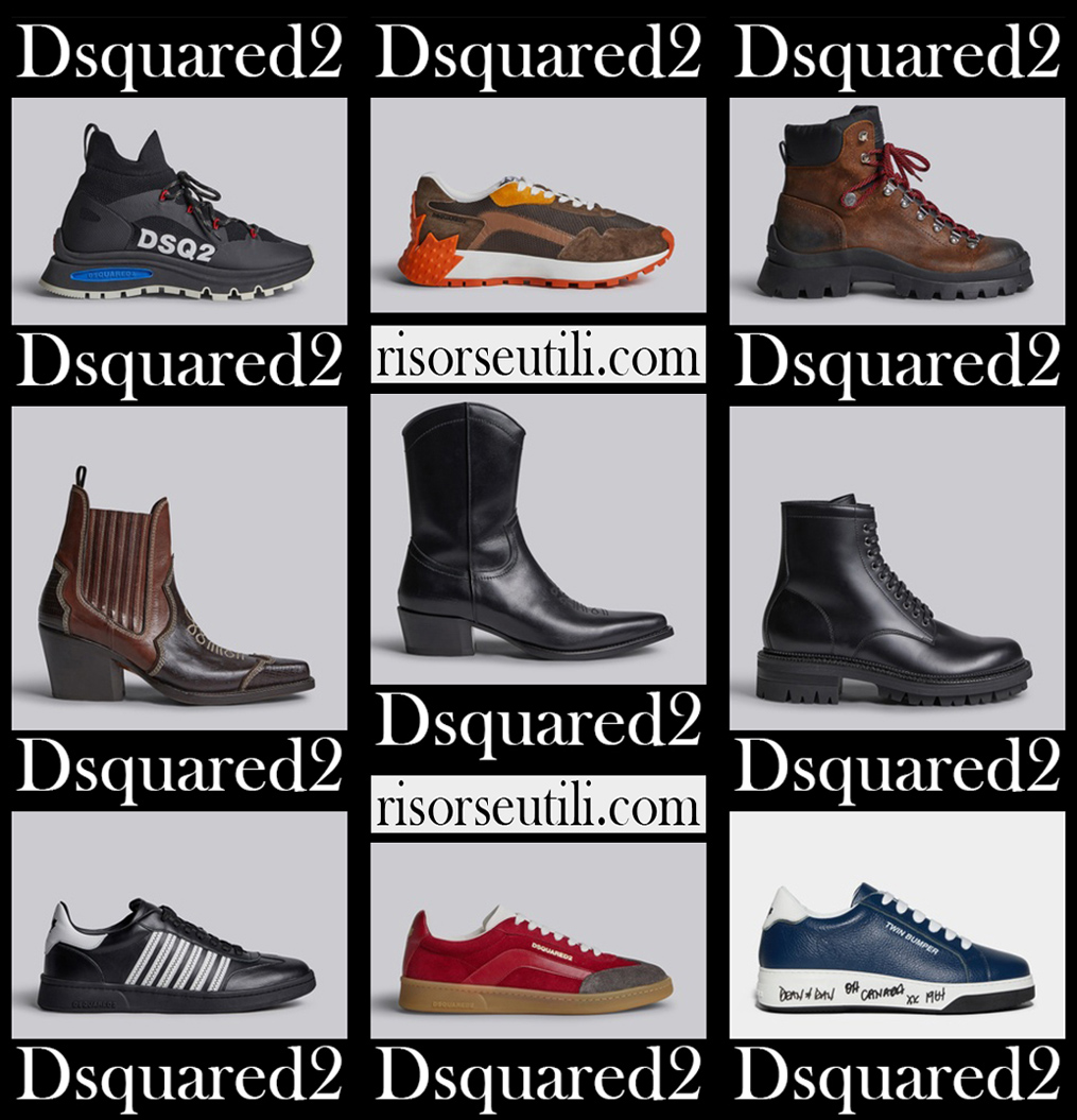New arrivals Dsquared2 shoes 2022 mens footwear