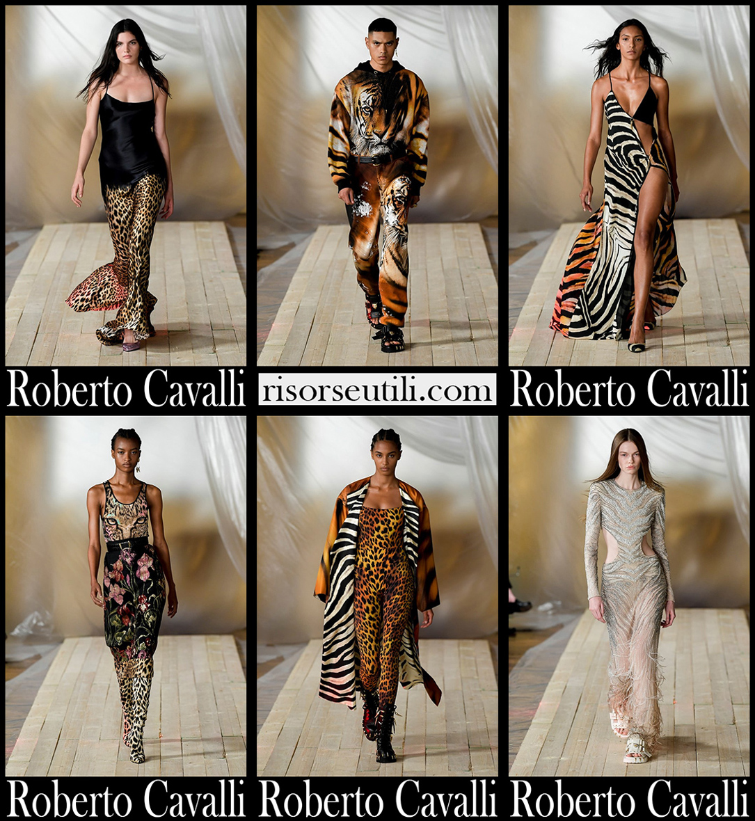 Roberto Cavalli spring summer 2022 womens fashion