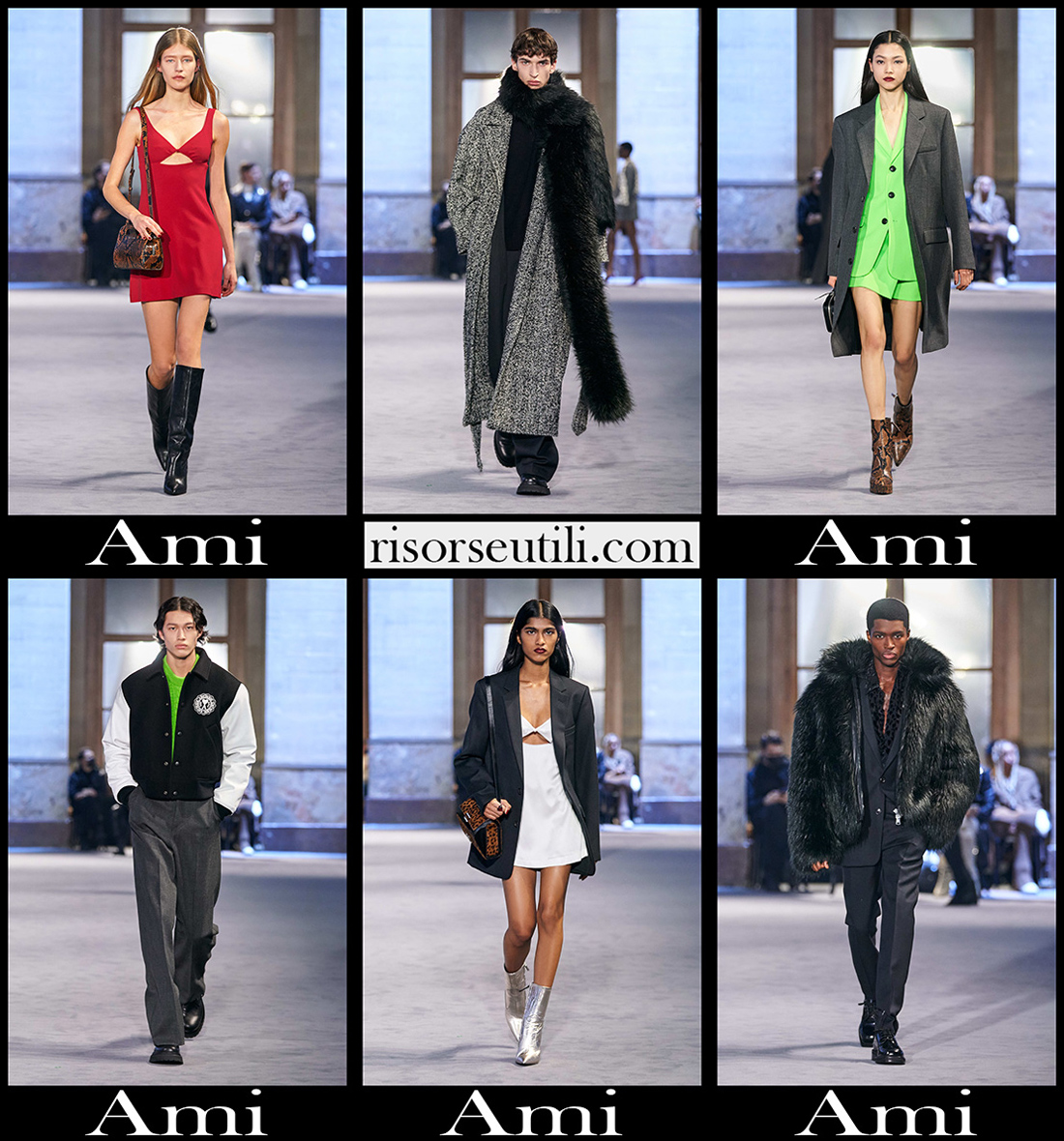 Ami fall winter 2022 2023 fashion collection