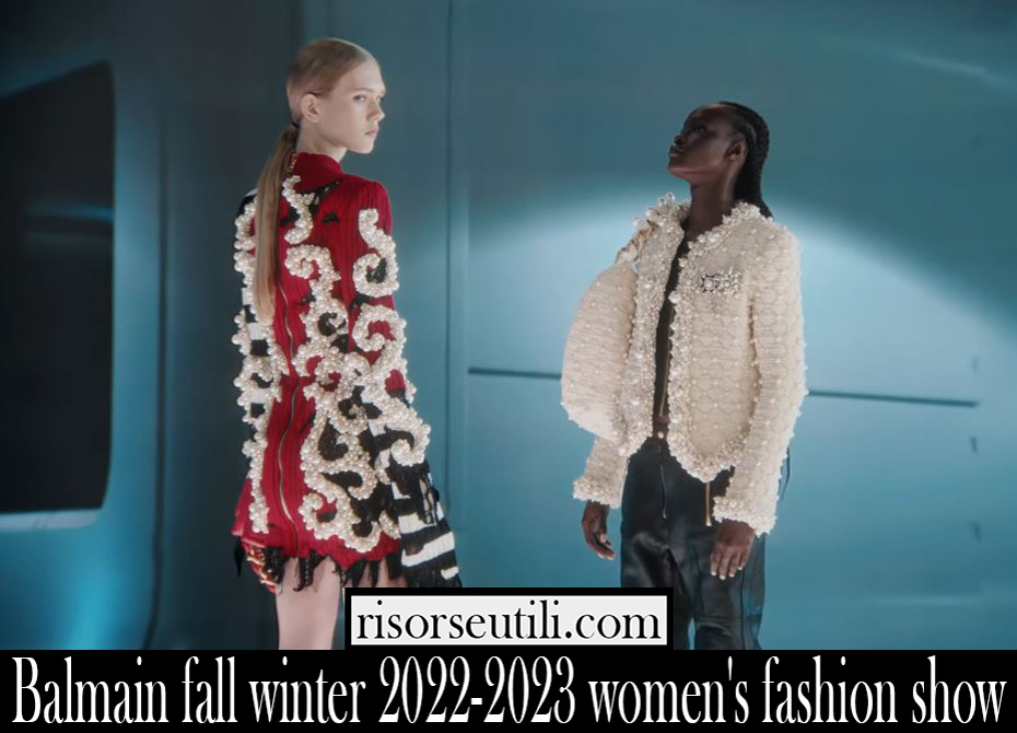 Balmain fall winter 2022 2023 womens fashion show