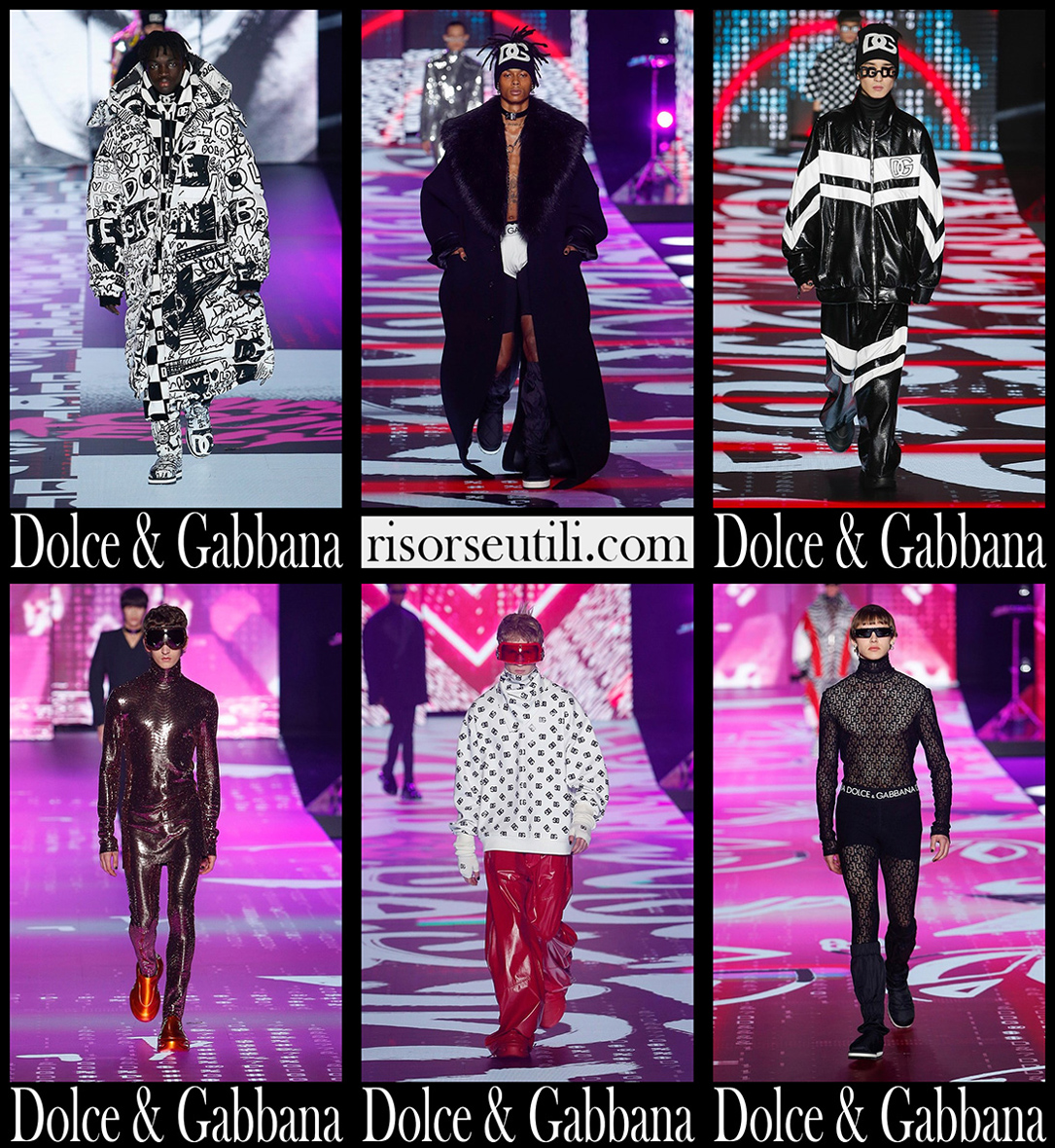 Dolce Gabbana fall winter 2022 2023 mens fashion