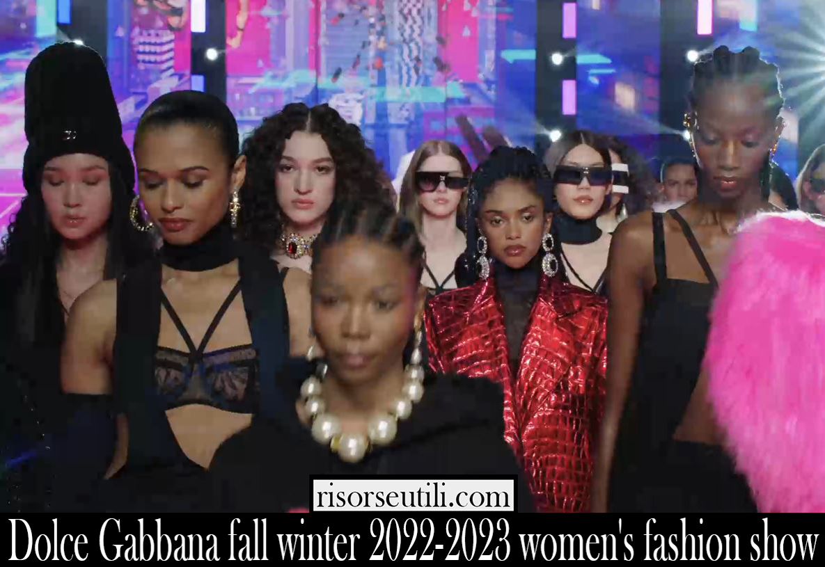 Dolce Gabbana fall winter 2022 2023 womens fashion show
