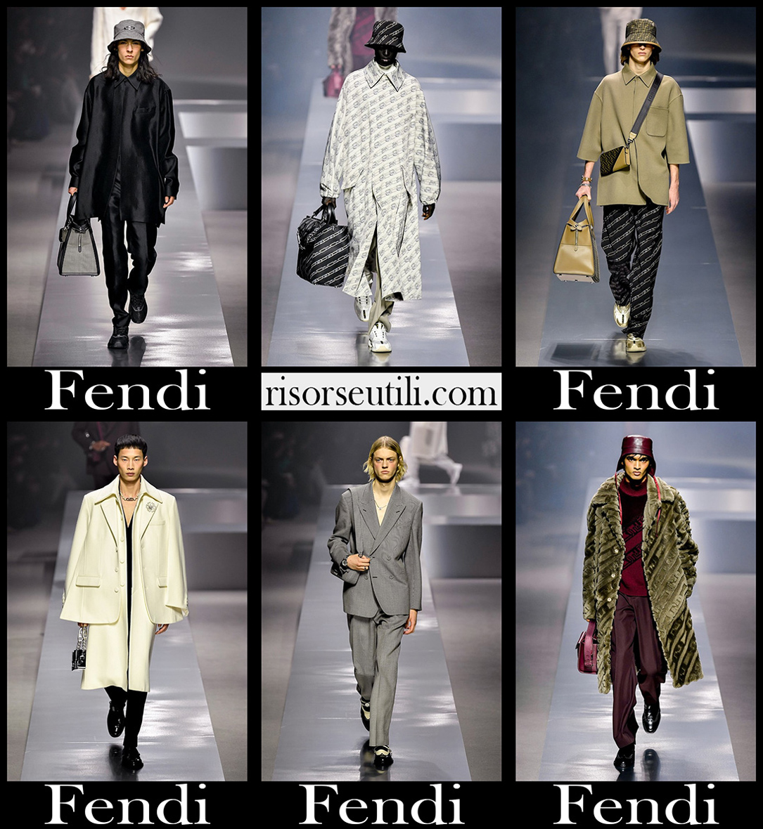 Fendi fall winter 20222023 men's fashion collection