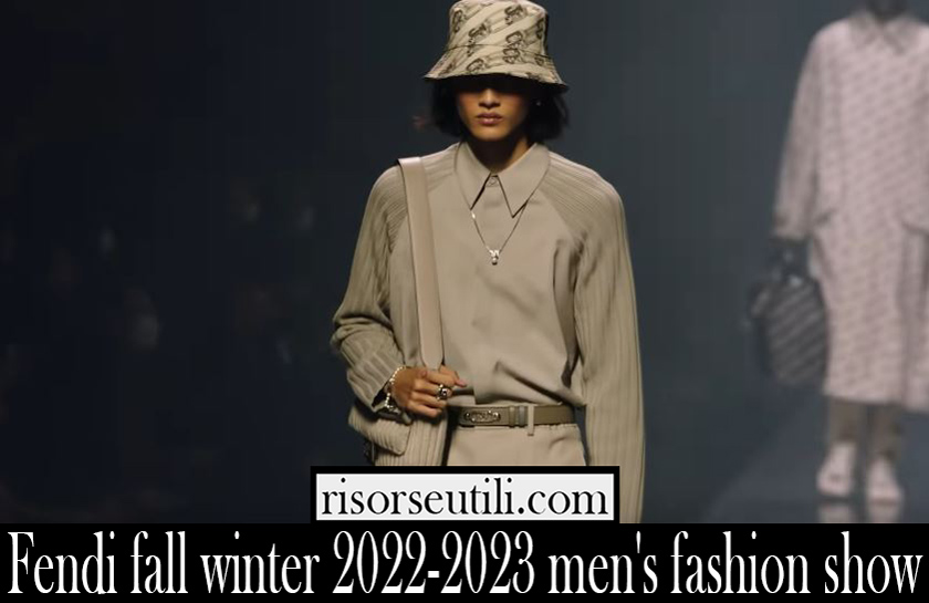 Fendi fall winter 2022 2023 mens fashion show
