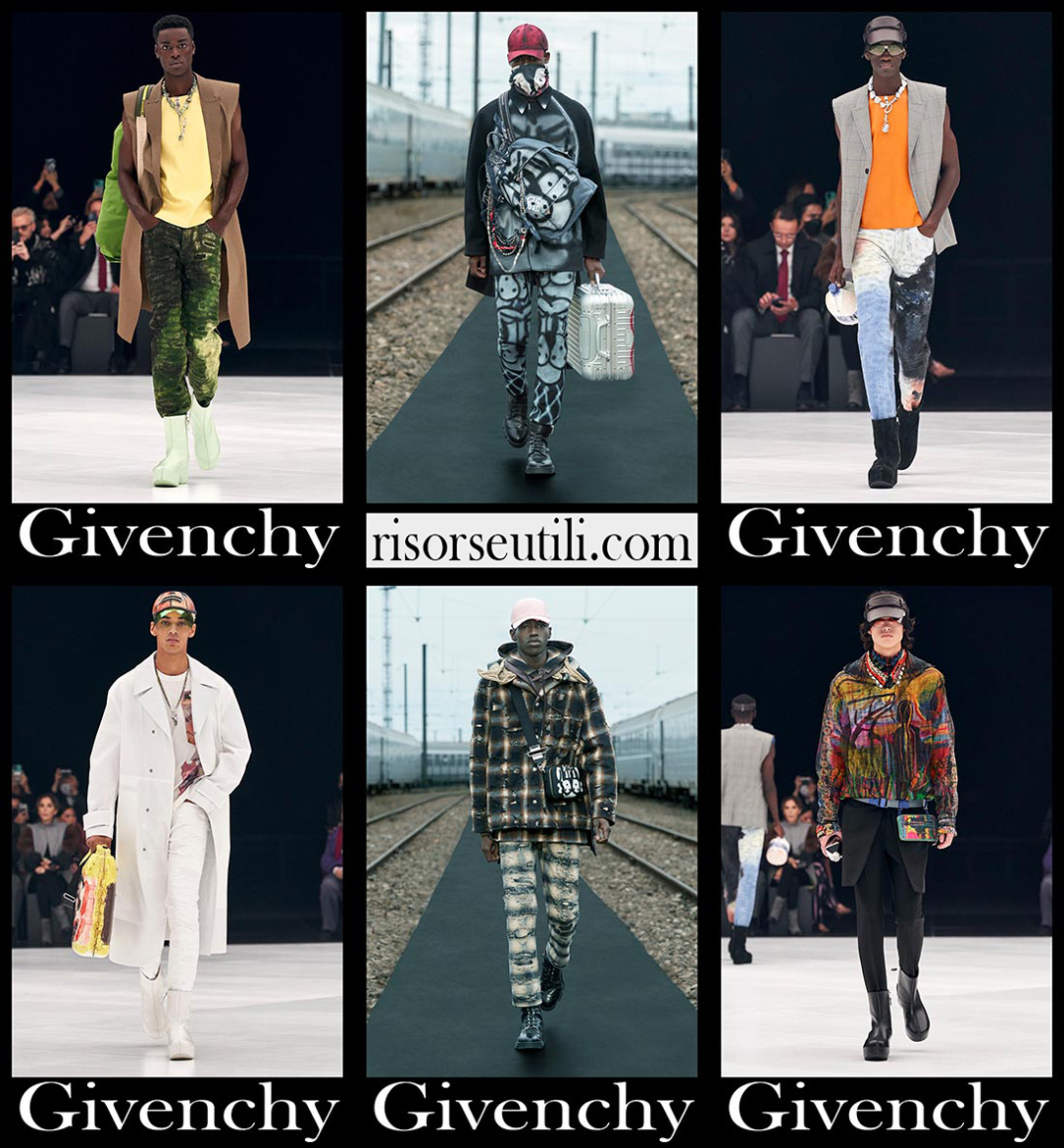 Givenchy spring summer 2022 mens fashion collection