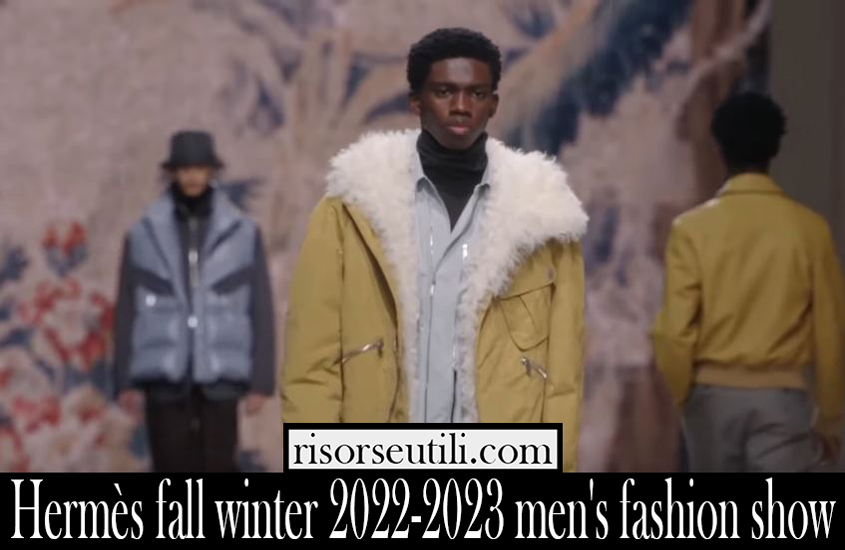 Hermes fall winter 2022 2023 mens fashion show