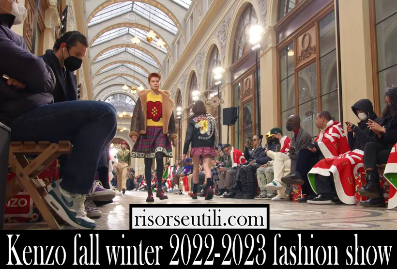 Kenzo fall winter 2022 2023 fashion show