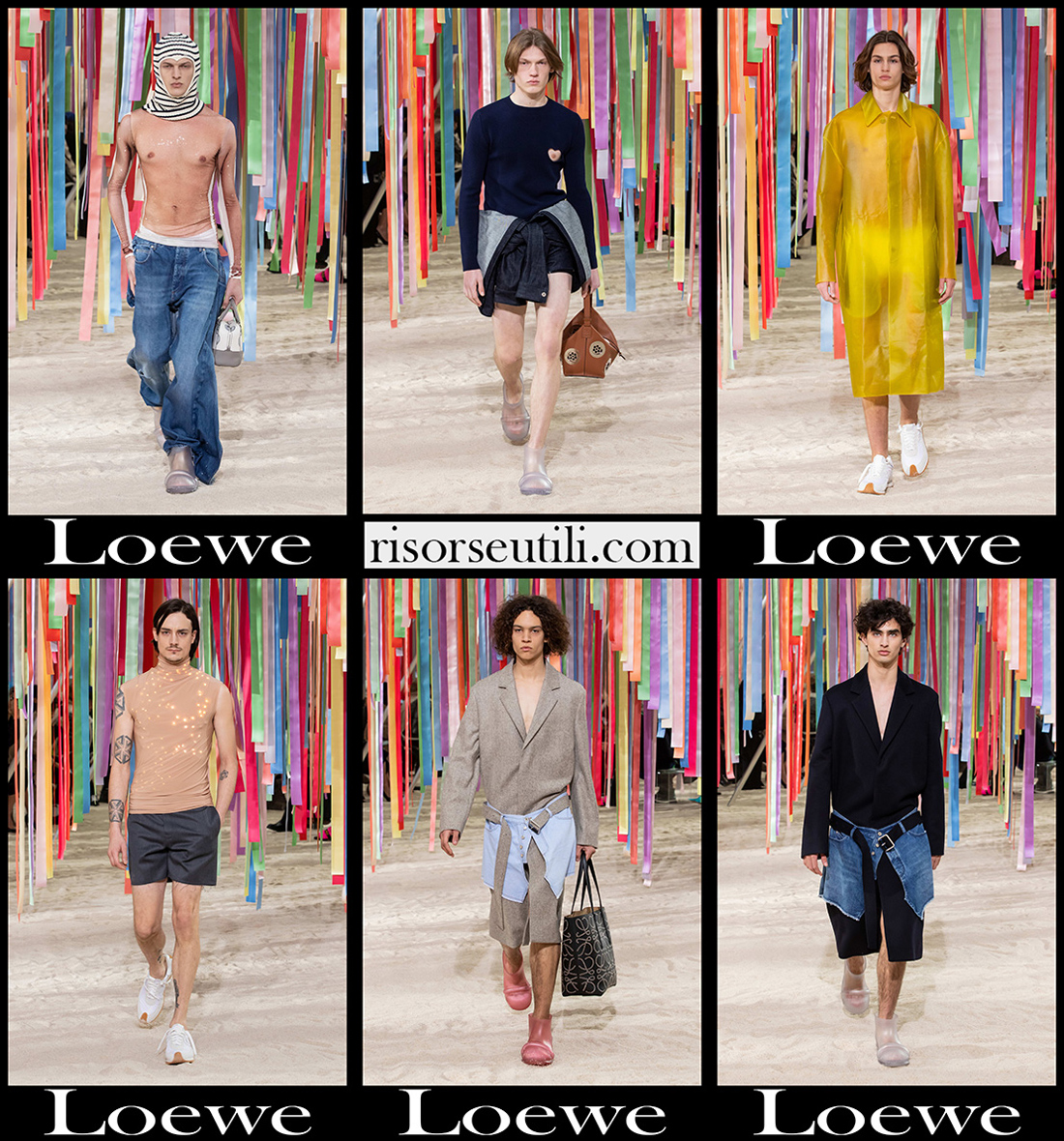 Loewe fall winter 2022 2023 mens fashion collection