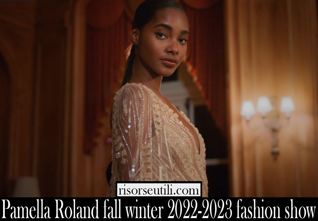 Pamella Roland fall winter 2022 2023 fashion show