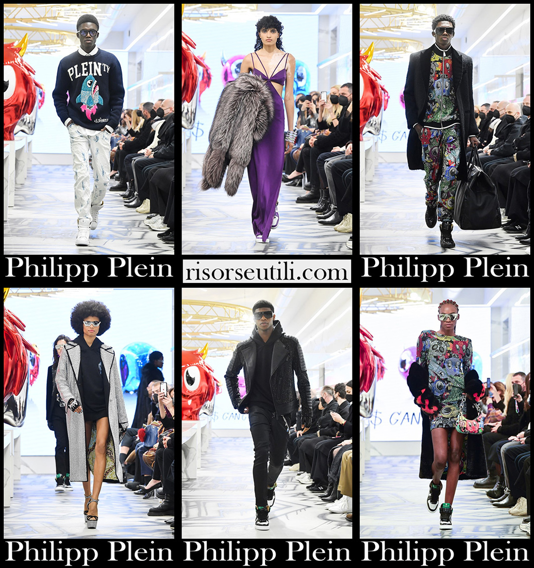 Philipp Plein fall winter 2022 2023 fashion collection