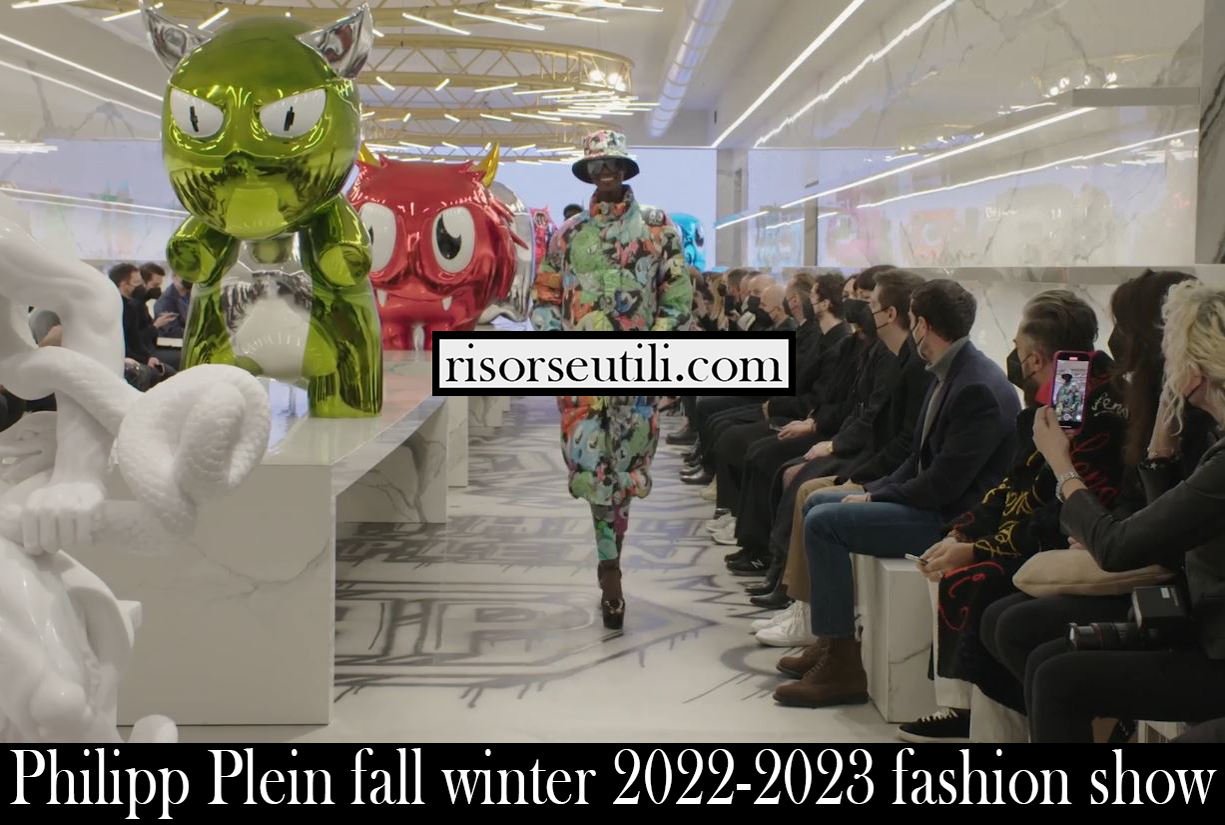 Philipp Plein fall winter 2022 2023 fashion show