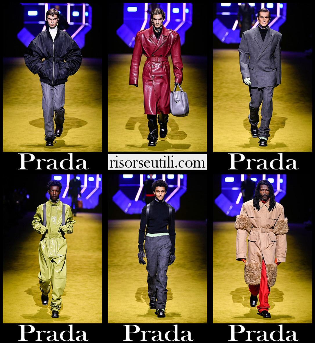 Prada fall winter 2022 2023 mens fashion collection
