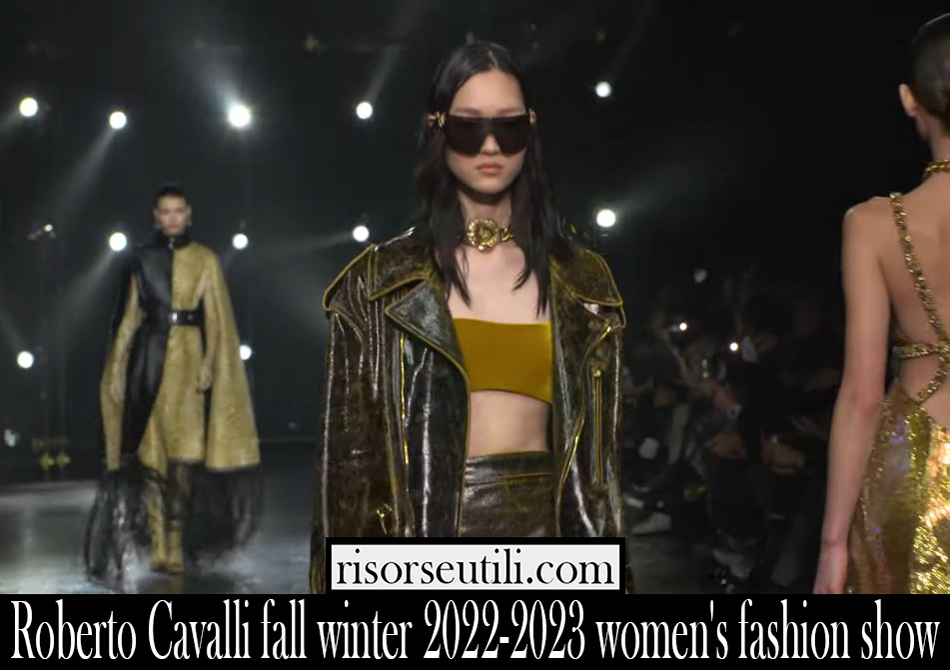 Roberto Cavalli fall winter 2022 2023 womens fashion show