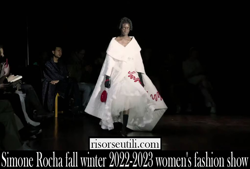Simone Rocha fall winter 2022 2023 womens fashion show