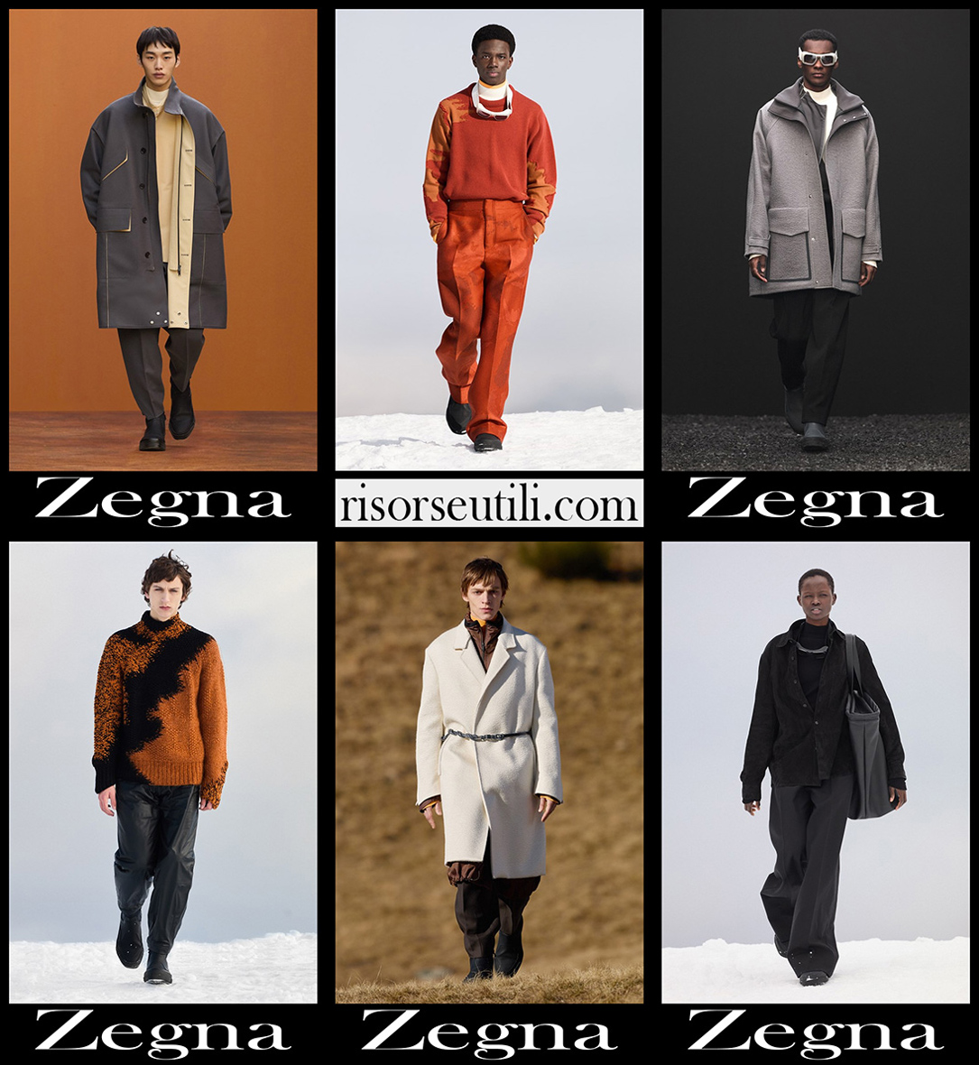 Zegna fall winter 2022 2023 mens fashion collection