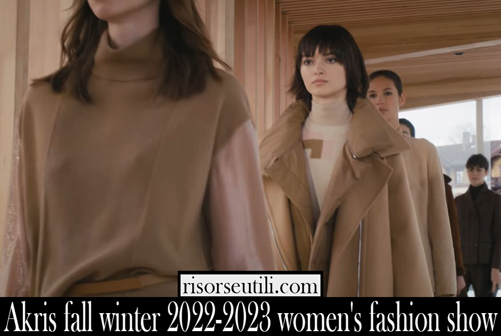 Akris fall winter 2022 2023 womens fashion show