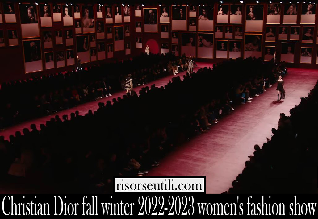 Christian Dior fall winter 2022 2023 womens fashion show