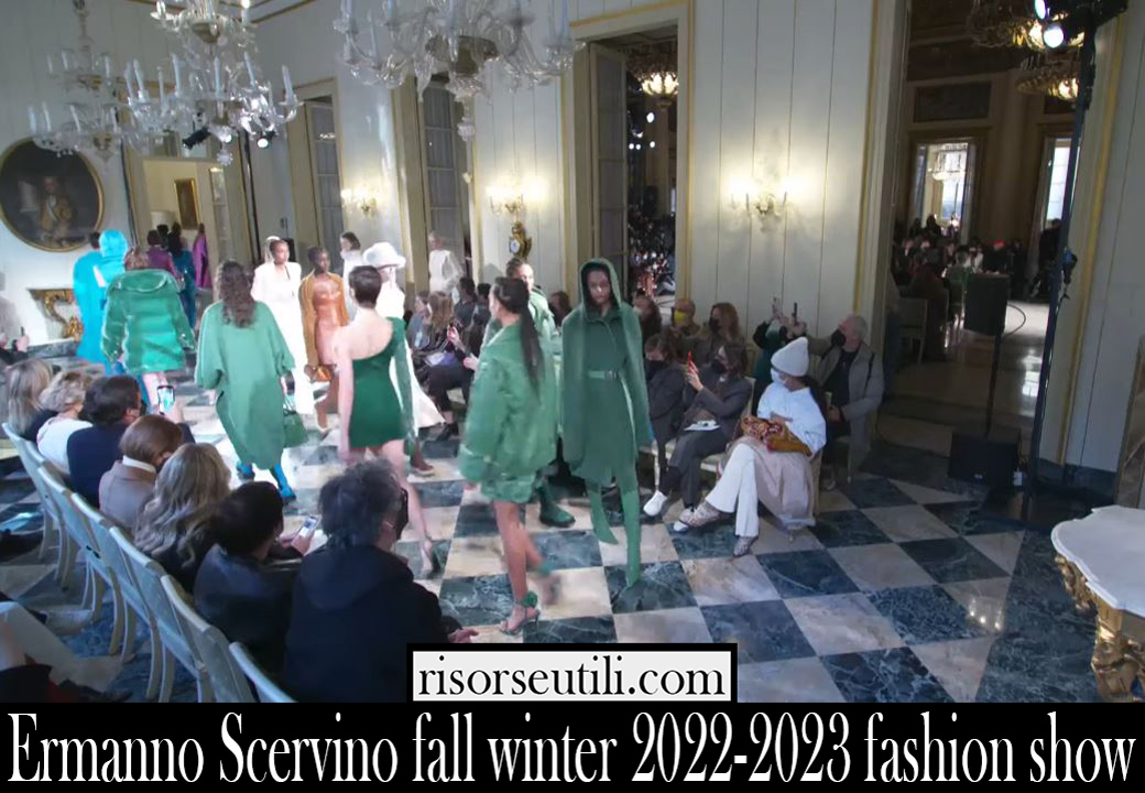 Ermanno Scervino fall winter 2022 2023 fashion show