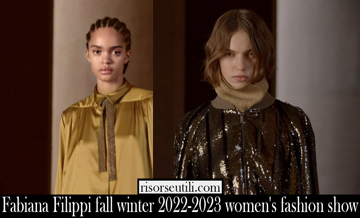 Fabiana Filippi fall winter 2022 2023 womens fashion show
