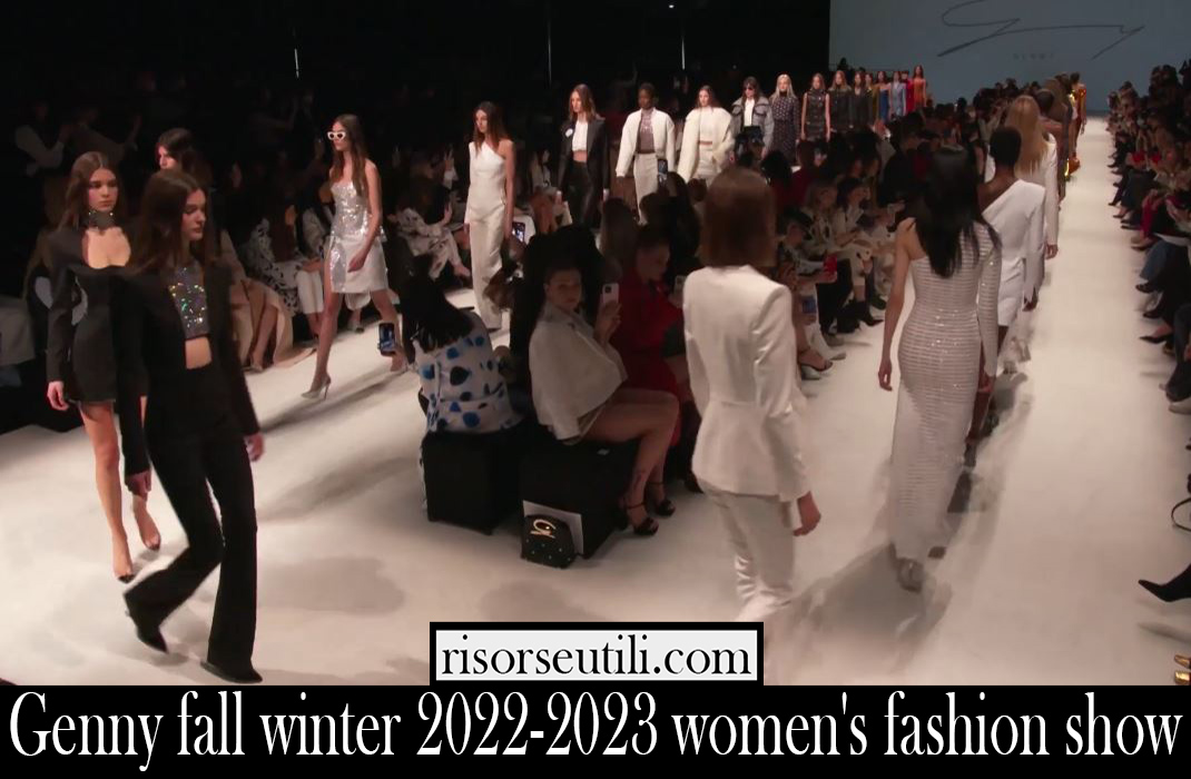 Genny fall winter 2022 2023 womens fashion show