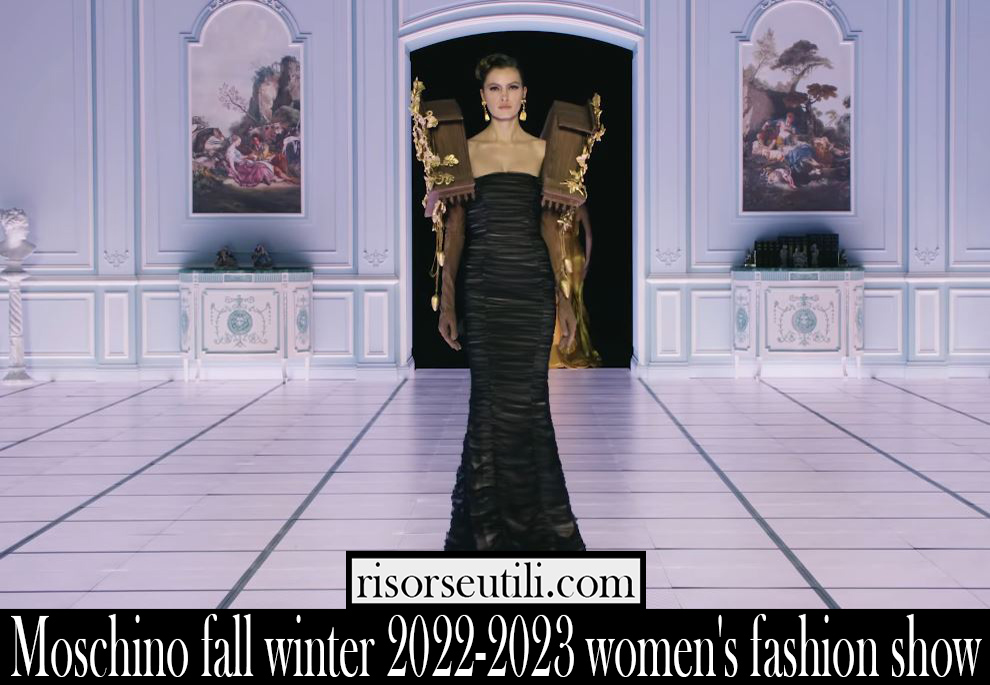 Moschino fall winter 2022 2023 womens fashion show