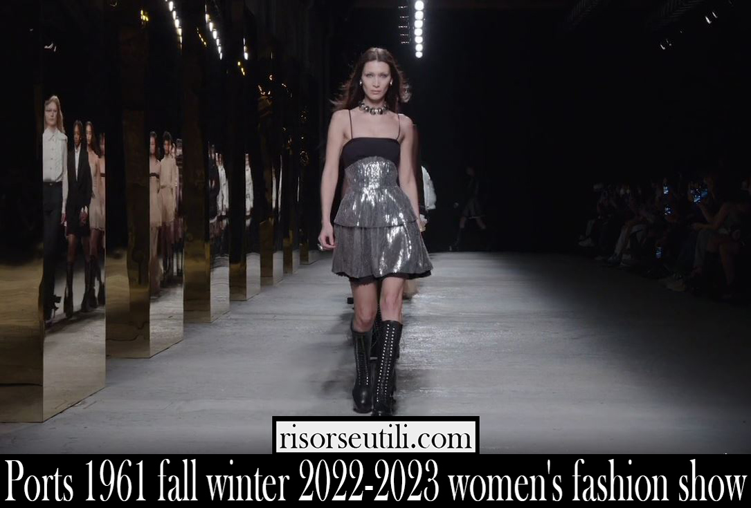 Ports 1961 fall winter 2022 2023 womens fashion show