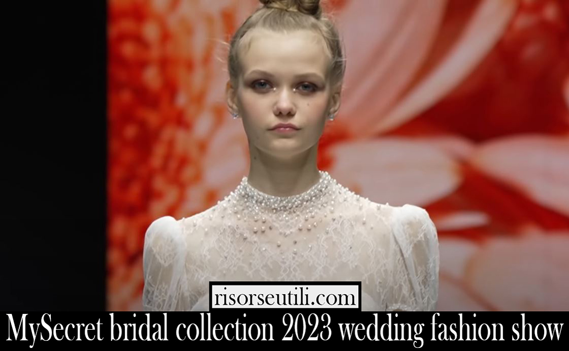 MySecret bridal collection 2023 wedding fashion show