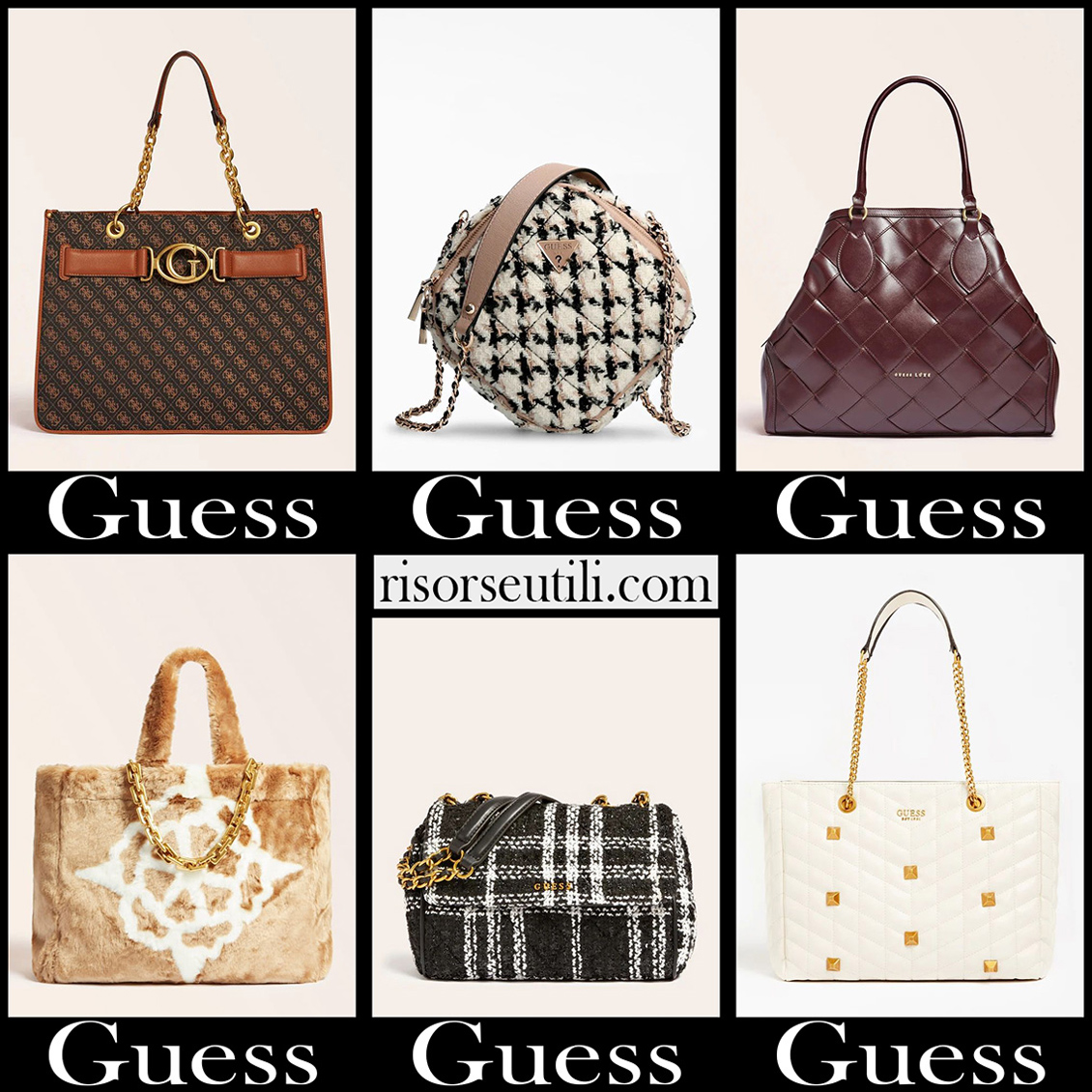 New arrivals Guess bags 2022 womens accessories
