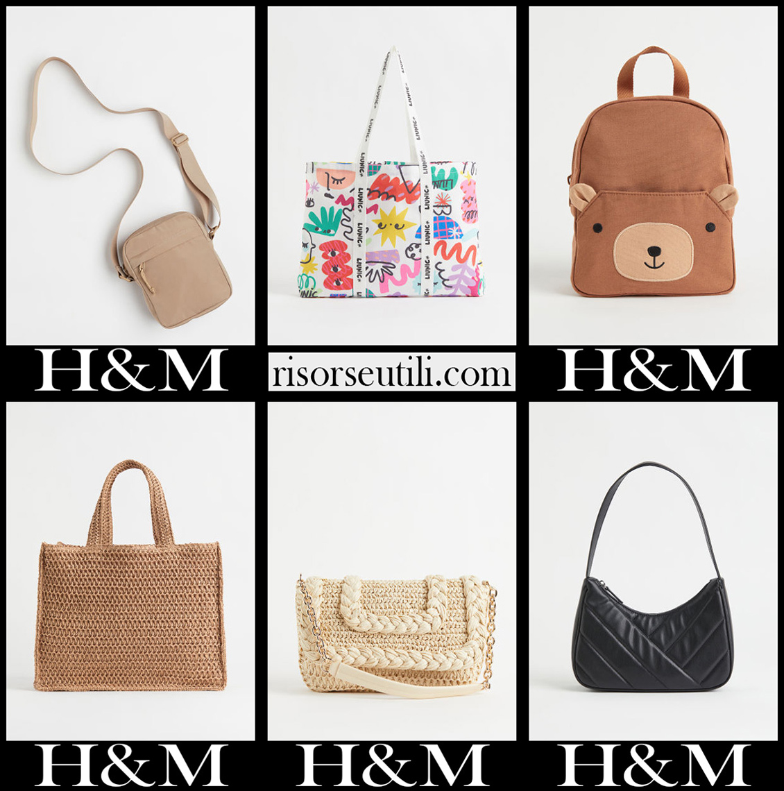 New arrivals HM bags 2022 womens accessories