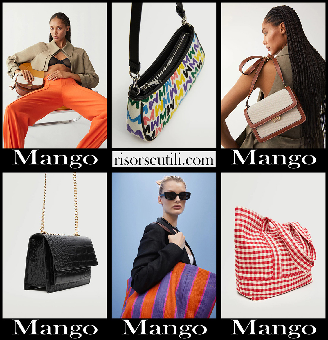 New arrivals Mango bags 2022 womens accessories