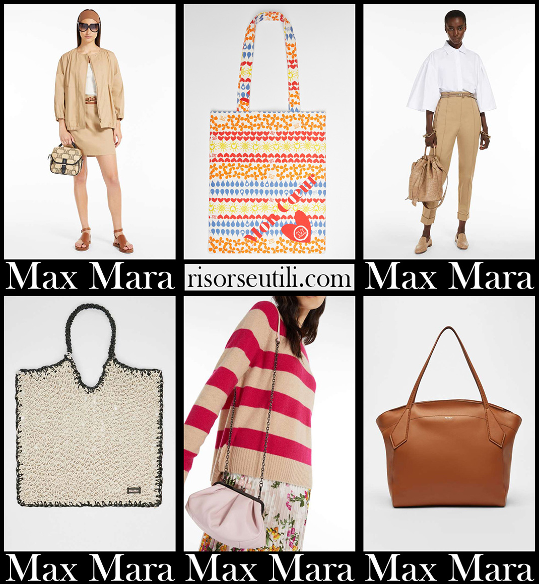 New arrivals Max Mara bags 2022 womens accessories