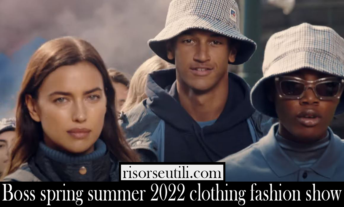 Boss spring summer 2022 clothing fashion show