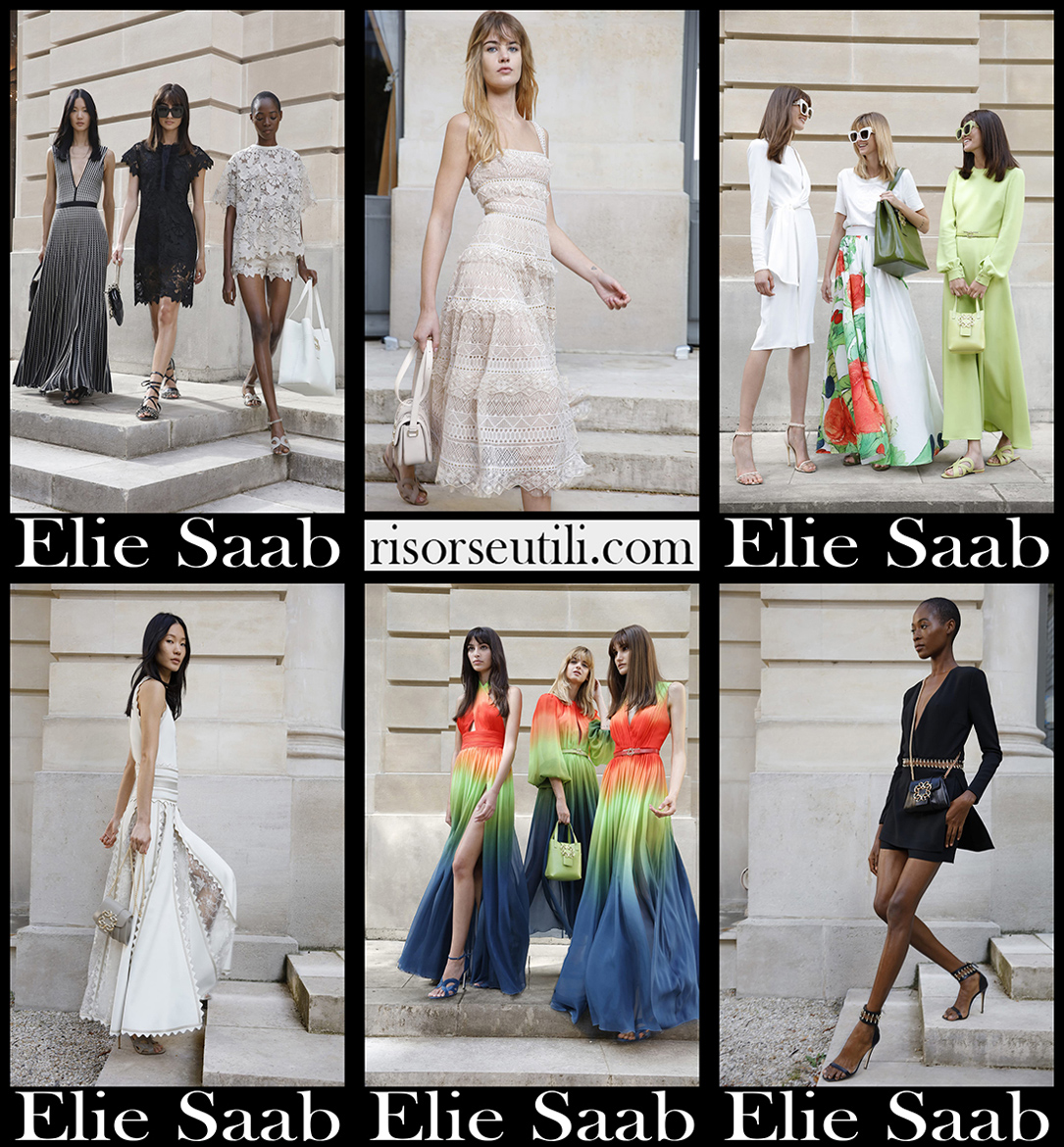 Elie Saab spring summer 2022 womens fashion collection