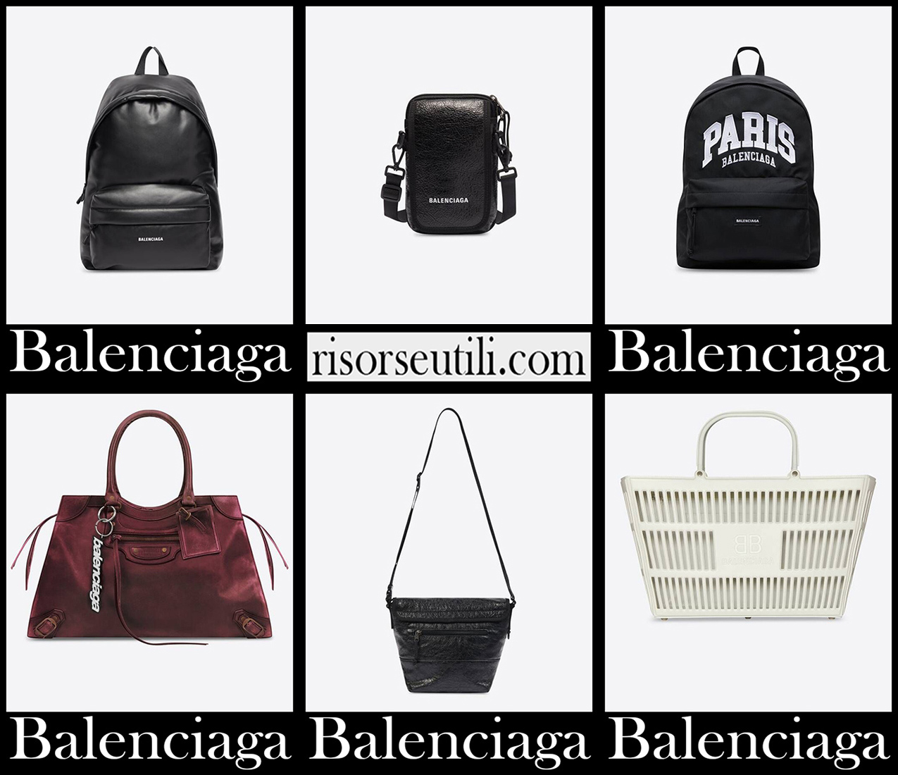 New arrivals Balenciaga bags 2022 mens accessories