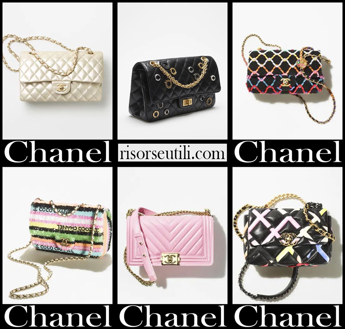 New arrivals Chanel bags 2022 womens accessories