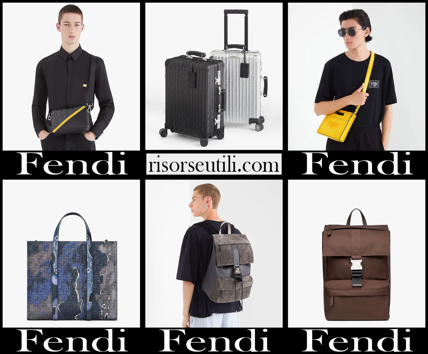 New arrivals Fendi bags 2022 mens accessories