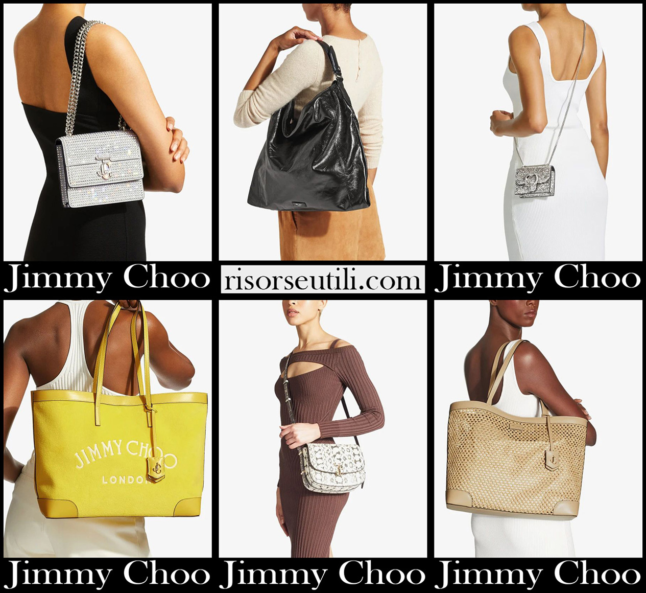 New arrivals Jimmy Choo bags 2022 womens accessories