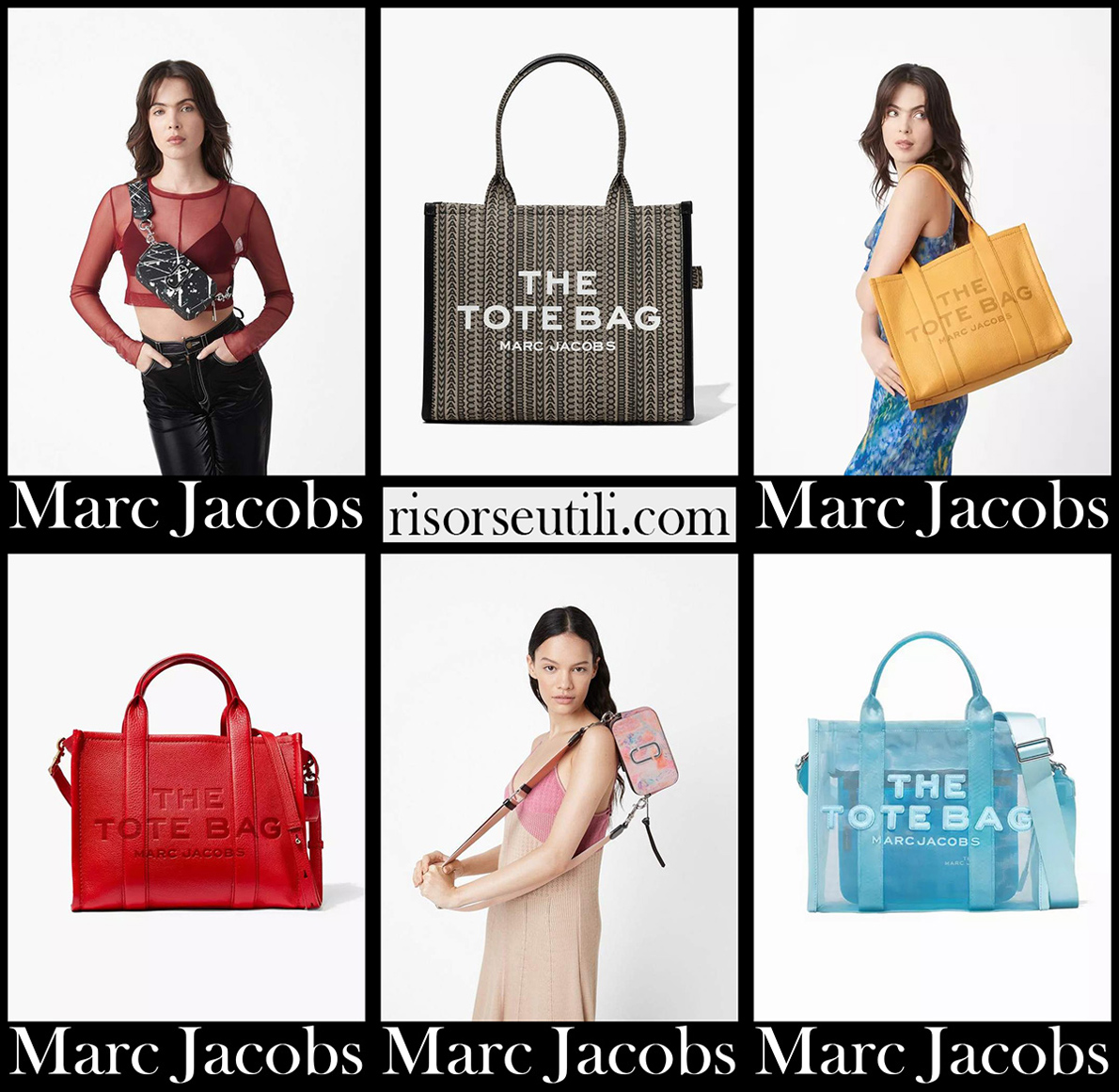 New arrivals Marc Jacobs bags 2022 womens accessories