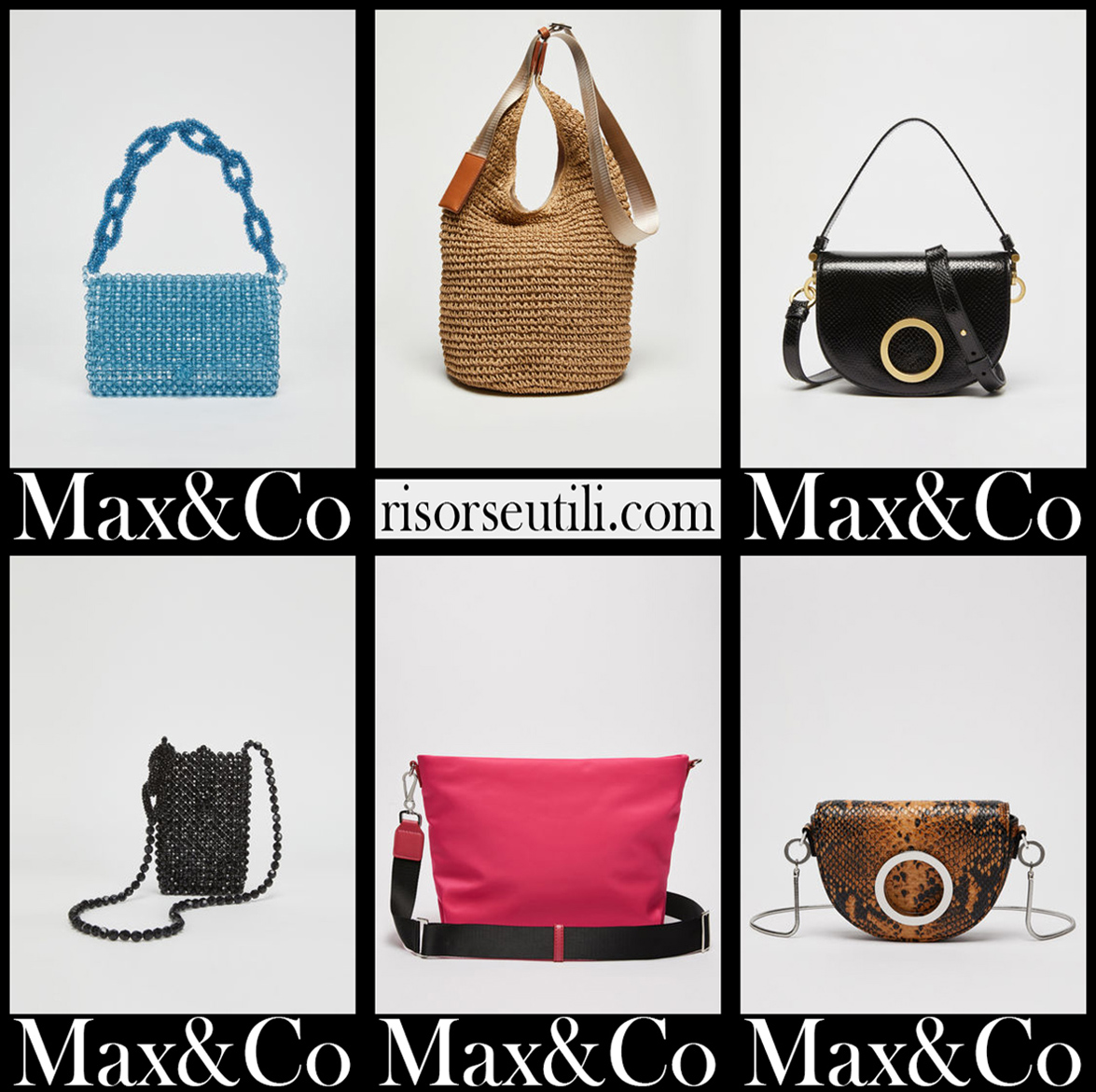 New arrivals MaxCo bags 2022 womens accessories