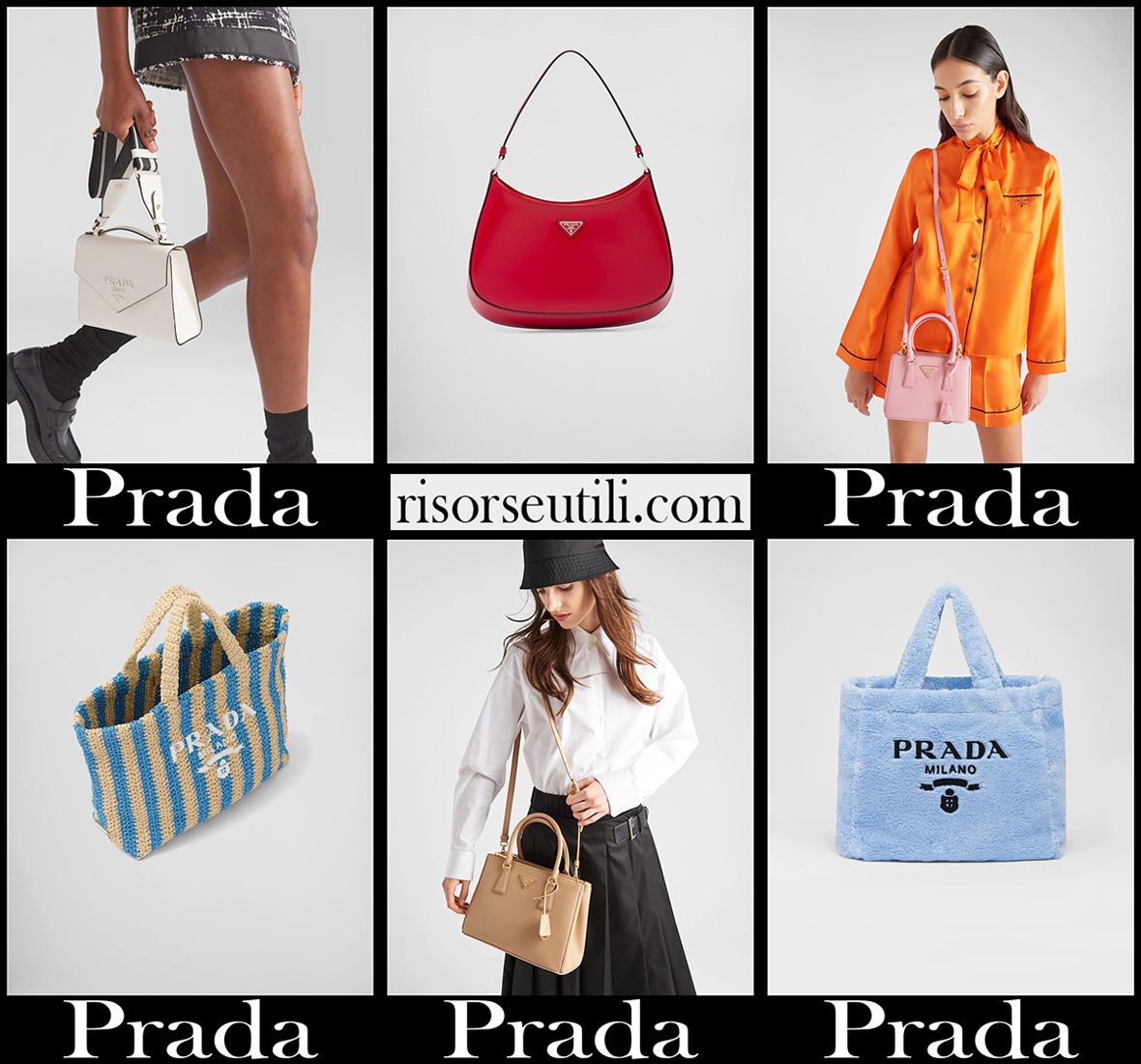 New arrivals Prada bags 2022 womens accessories