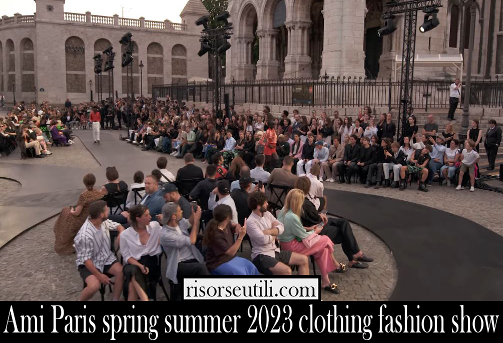 Ami Paris spring summer 2023 clothing fashion show