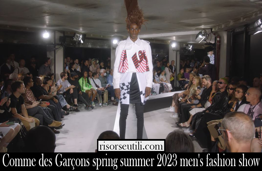 Comme des Garcons spring summer 2023 mens fashion show