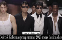 Dolce Gabbana haute couture for men fashion show